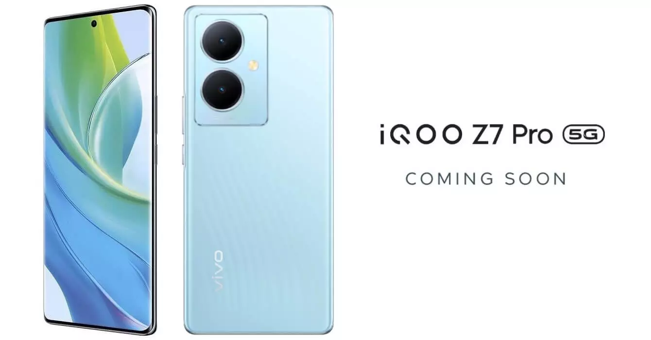 iQOO Z7 Pro 5G Launching soon in India.